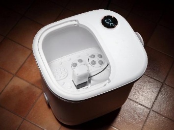 電子発生装置付き足湯器